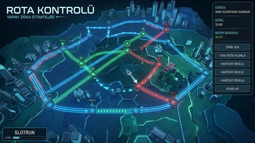 Slotrunbet Rota Kontrolü strateji harita kontrol oyunu
