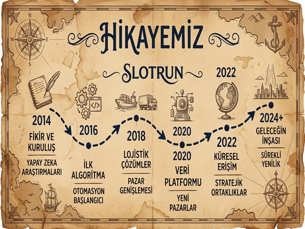 Slotrunbet platformunun kuruluş hikayesini temsil eden görsel